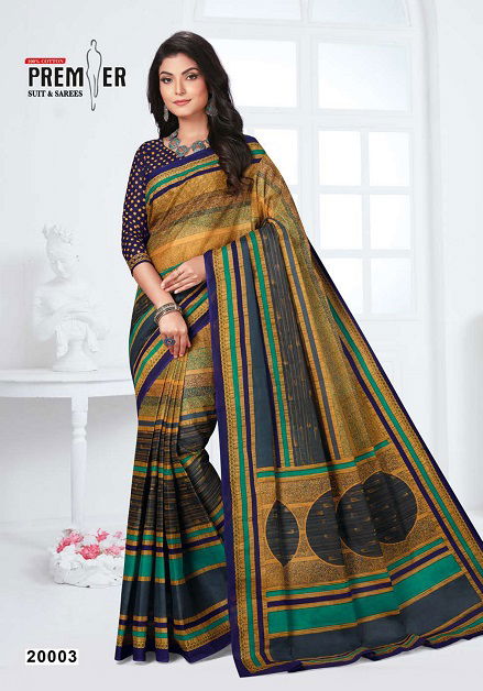 Premier Sun City 20 Regular Wear Wholesale Saree Collection